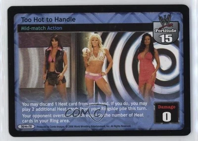 2006 WWE Raw Deal Trading Card Game Expansion 18: Royal Rumble Too Hot to Handle - Image 1 of 2