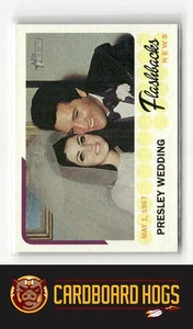 2016 Topps Heritage #NF-PW Presley Wedding News Flashbacks - Picture 1 of 2
