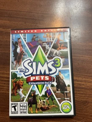 The Sims 3 Pets Expansion Pack PC CD-ROM Video Game  The Sims 3 expansion pack - Image 1 of 4