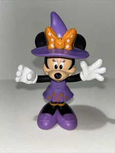 Fisher Price Disney Jr Minnie Mouse Halloween Witch Figure - Picture 1 of 2