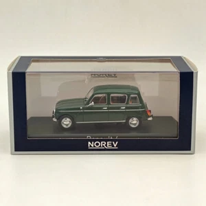 1/43 Norev Renault R4 1974 Dark Green Quatrelle Diecast Models Car Collection - Picture 1 of 8