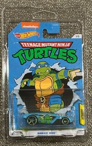 Hot Wheels Nickelodeon Teenage Mutant Ninja Turtles Leonardo Rogue Hog Car 1/5 - Picture 1 of 6