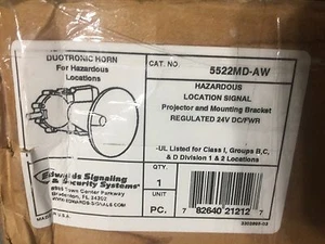 NEW Edwards Signaling Duotronic Horn 5522MD-AW for Hazardous locations  - Picture 1 of 1