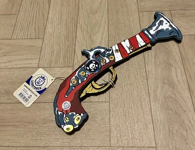 Pistola Pirata Capitán Raya Roja Fingir Juego Espuma Juguete Pistola. Vestido de fantasía. Nuevo Foto 1 de 4