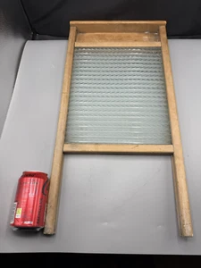 Antiguo Lavabo Madera+Vidrio Años 20/30 Sonido Estado Precioso! - Imagen 1 de 9