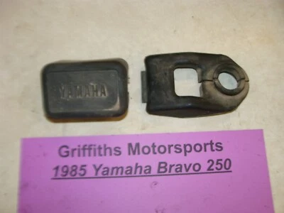Yamaha Bravo BR250 1985 80f OEM manillar cubierta moldura dirección vástago sellado almohadilla Foto 1 de 4