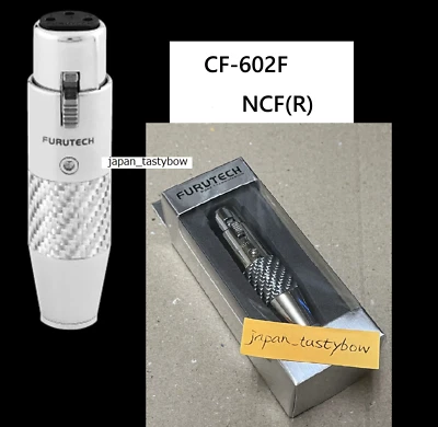 FURUTECH CF-602F NCF (R) alta gama grado XLR enchufe chapado en rodio (1 pieza) Foto 1 de 4