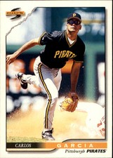 1996 Score Pittsburgh Pirates Baseball Card #14 Carlos Garcia