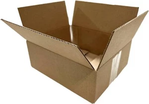 100 5x4x2 Cardboard Paper Boxes Mailing Packing Shipping Box Corrugated Carton - Picture 1 of 5