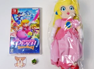 Switch Princess Peach Showtime+ Peach Plush From Japan Fedex - Picture 1 of 9