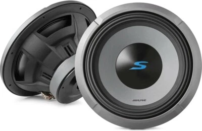 Alpine S2-W12D4 600W RMS 12" Serie S Doble 4 ohmios Subwoofer Coche Foto 1 de 4