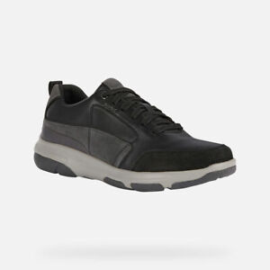Scarpe Sneakers Geox U Xand 2 A nero e grigio scuro listino €129,90 - 20%