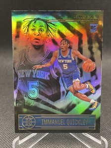 IMMANUEL QUICKLEY 2020-21 PANINI ILLUSIONS BASKETBALL ROOKIE #154 KNICKS