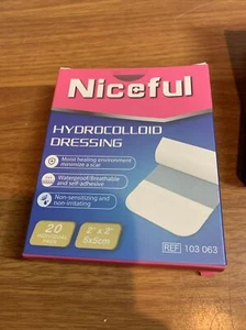 Niceful Hydrocolloid Dressing 20 PACKS 2" x 2" Waterproof - Picture 1 of 2