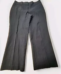 Laura Ashley Woman Chino Size 14W Black Straight Leg Pants - Picture 1 of 7