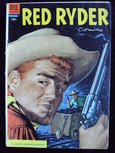 RED RYDER #134 1954 DELL COMICS PAINTED COVER GOLDEN AGE - Picture 1 of 2