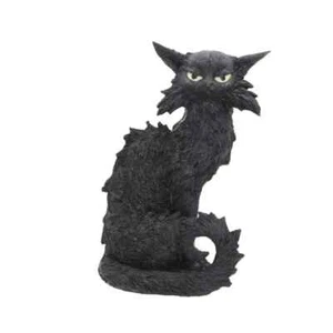 NEMESIS NOW GROSSE SALEM GOTHIC KATZE ORNAMENT FIGUR HEXEN VERTRAUTE STATUE - Bild 1 von 1