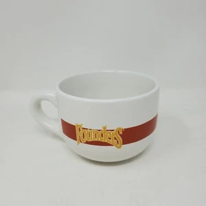 Founders Brewing Company Breakfast Stout Beer - White Ceramic Coffee Cup Mug - Picture 1 of 4