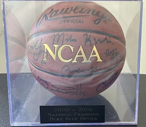2000-01 Duke University NCAA Championship Basketball Team Signed Ball! - Picture 1 of 5