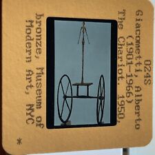 Alberto Giacometti "The Chariot" Expressionism Surrealism 35mm Art Slide