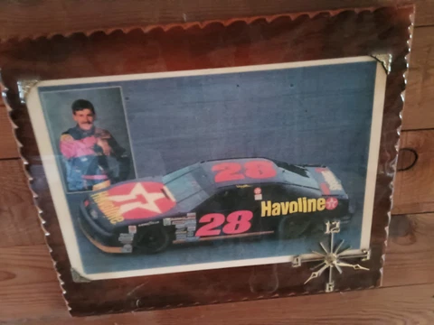 Davey Allison Clock Cover