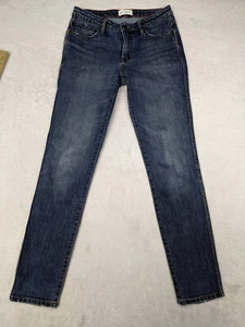 Dish Denim Straight & Narrow RR Orion Womens 27 4 Blue Jeans Low Rise Dark Wash - Picture 1 of 12