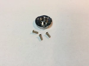 Canon Ae-1 SLR Camera Tripod Socket Mount +Screws Repair Part OEM - Picture 1 of 2