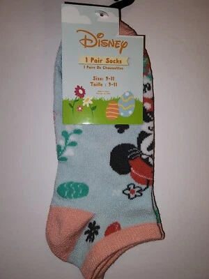 Nuevos calcetines de Pascua Disney Minnie Mouse  Foto 1 de 3