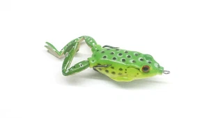 3D Concept Lure Surface Frog Realistic Soft Bait 50mm 15g Double Hook Weedless - Picture 1 of 28