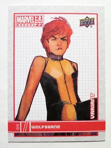 2021-22 Upper Deck Marvel Annual Wolfsbane Canvas Variant Insert Card #96 - Bild 1 von 2