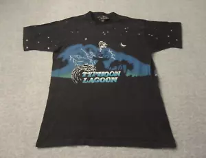 Camicia Vintage Tifone Laguna Uomo Grande AOP Punto Singolo Illuminazione Disney - Foto 1 di 13