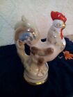 Antique Russian Porcelain Pitcher Decanter "Rooster" 60'S