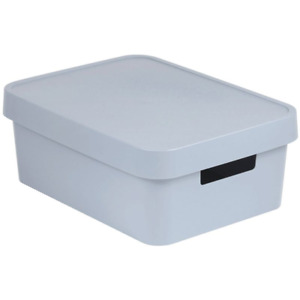 Curver Ordnungsbox Kiste Box Aufbewahrungsbox Deckel Infinity weiß Geschenk 11 L