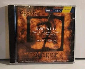 Kurt Weill- The 7 Deadly Sins (CD) Album Hainssler Classics Germany - Picture 1 of 3