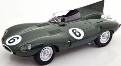 1:18 CMR 192 Hawthorn/Bueb Jaguar D-Type Longnose #6 Vincitore 24H Le Mans 1955 - Immagine 1 di 2