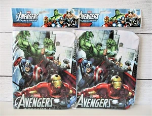 2 Marvel Avengers Assemble Stretchable Fabric Book Covers NEW  - Picture 1 of 4