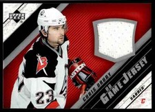 2005-06 Upper Deck UD Game Jerseys Series Chris Drury Buffalo Sabres #J-CD
