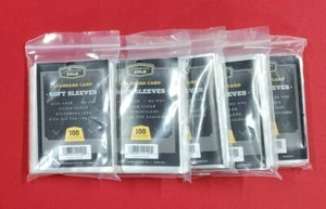 500 CBG Standard Card Pro mangas suaves 3"" x 4"" Ultra BCW cartón dorado - Imagen 1 de 3