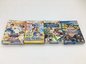 Lote de 4 auténticos Digimon Wonder Swan Color Bandai Japón - Imagen 1 de 3