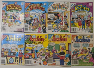 8x The New Archie Comics Digest #6 #8 #9 #13 #54 #55 #84 #87 Foto 1 de 2
