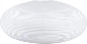White Oval Paper Lanterns-16.54" Large Hanging Lantern 1 Pack-1 - Picture 1 of 9