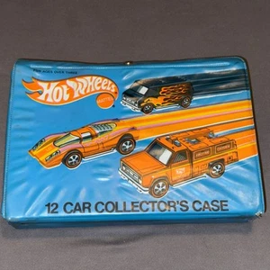 Estuche de colección Hot Wheels 1975 12 coches coleccionistas con bandeja Mattel - Imagen 1 de 6