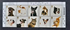 GB 2010 Battersea Dogs & Cats Home Block of 10 MNH 1st Class stamps SG3036 - 45 - Picture 1 of 1