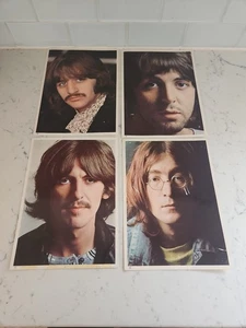 Foto THE BEATLES 8" X 10" - ALBUM BIANCO ORIGINALE 1968 inserti - Foto 1 di 6