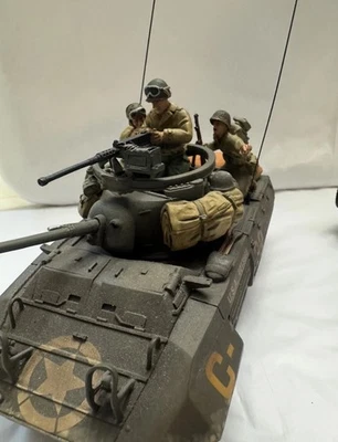  WWII Diorama Figarti Building W.Britain M8 Greyhound King & Country Set - Image 1 of 4