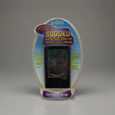 Nuevo de Lote Antiguo Sudoku Juego Electrónico Portátil Tamaño de Bolsillo Pantalla Táctil Inc Stylus Temporizador Foto 1 de 4