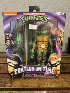 NECA TMNT Teenage Mutant Ninja Turtles Turtles in Time 7" Donatello - Picture 1 of 2