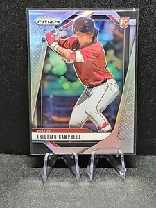2025 Panini Prizm Kristian Campbell Silver Prizm Boston Red Sox RC - Bild 1 von 2