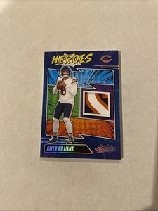 CALEB WILLIAMS 2025 PANINI ABSOLUTE „HEROES“ HOLO SILVER SSP #d 11/25 „S“ BEARS - Bild 1 von 2