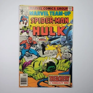 Marvel Comics Marvel Team-Up #54 VF 1976 Spider-Man and the Hulk John Byrne Art - Imagen 1 de 8